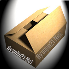 종이박스[ Box ]DW(2겹)특수필름 제작판매